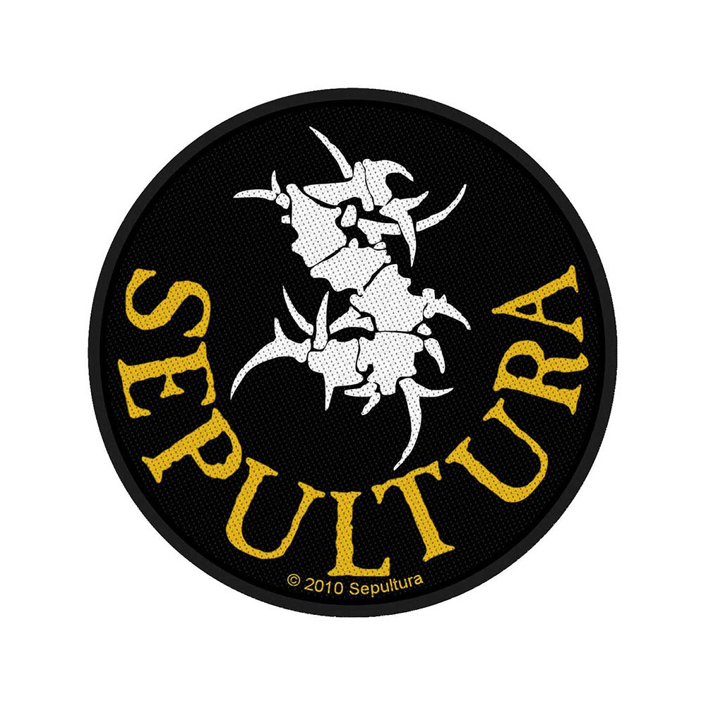 SEPULTURA PATCH: SEPULTURA CIRCULAR LOGO