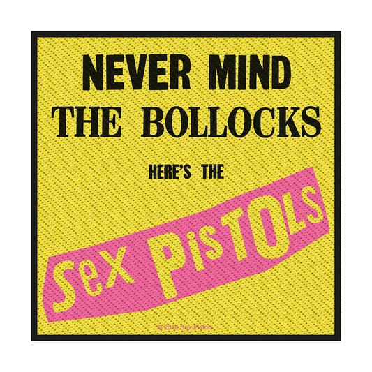 THE SEX PISTOLS PATCH: NEVER MIND THE BOLLOCKS