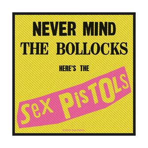 THE SEX PISTOLS PATCH: NEVER MIND THE BOLLOCKS SPR2989