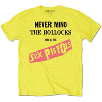 THE SEX PISTOLS T-SHIRT: NMTB ORIGINAL ALBUM SMALL SPTS01MY01