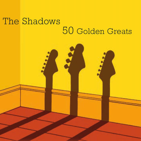 the shadows 50 golden greats 2 x CD SET (WARNER)