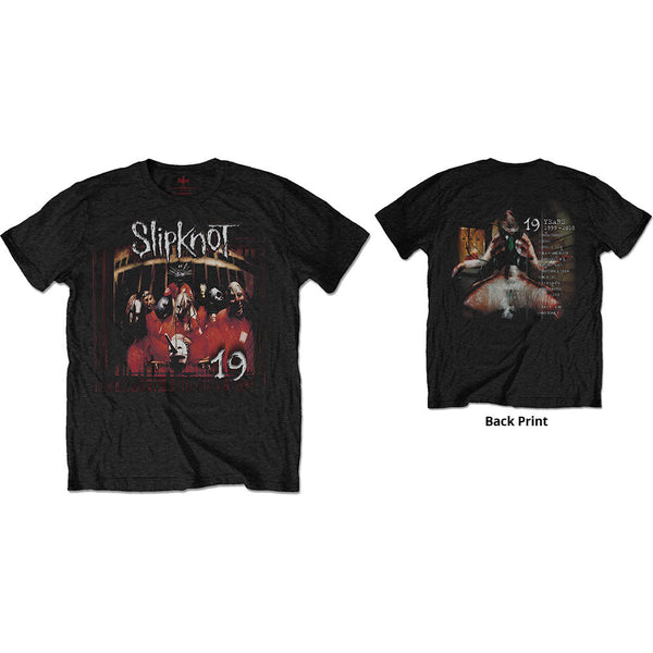 SLIPKNOT T-SHIRT: DEBUT ALBUM 19 YEARS (BACK PRINT) LARGE