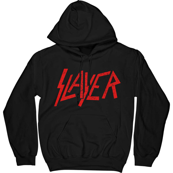 SLAYER HOODIE: DISTRESSED LOGO XL SLAYHOOD28MB04