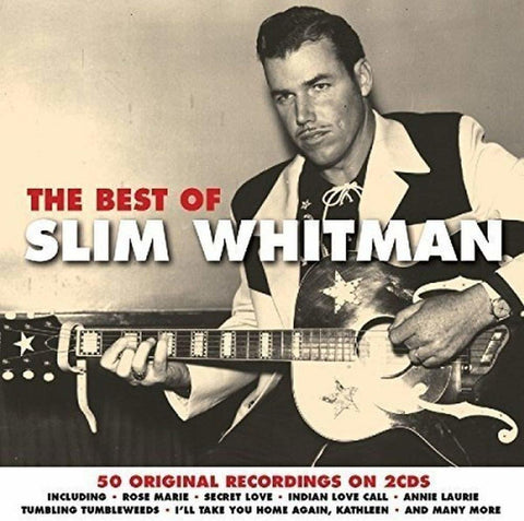 Slim Whitman The Best of 2 x CD SET (NOT NOW)