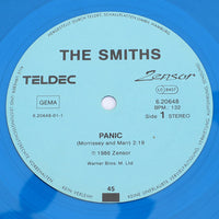 The Smiths Panic TRANSLUCENT BLUE COLOURED VINYL 12"