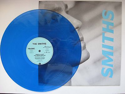 The Smiths Panic TRANSLUCENT BLUE COLOURED VINYL 12"