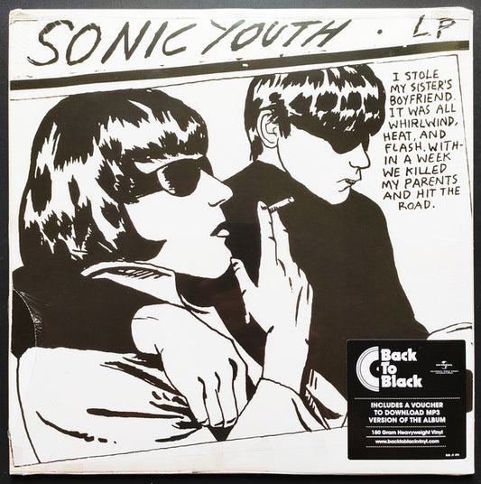 Sonic Youth ‎– Goo - 180 GRAM VINYL - NEW
