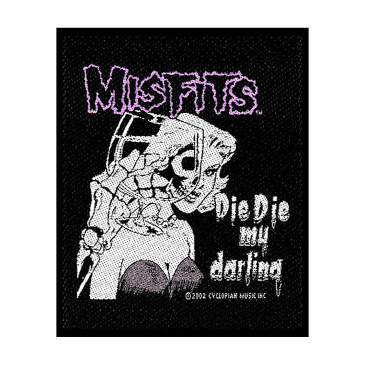MISFITS PATCH: DIE DIE MY DARLING (awaiting stock)