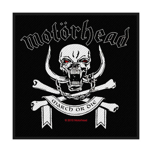 MOTORHEAD PATCH: MARCH OR DIE