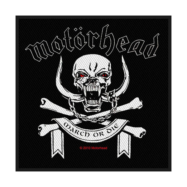 MOTORHEAD PATCH: MARCH OR DIE SP2448