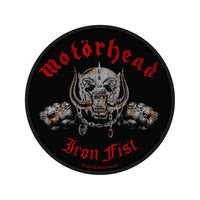 MOTORHEAD PATCH: IRON FIST/SKULL SP2486