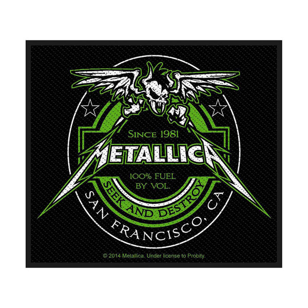 METALLICA PATCH: BEER LABEL SP2747