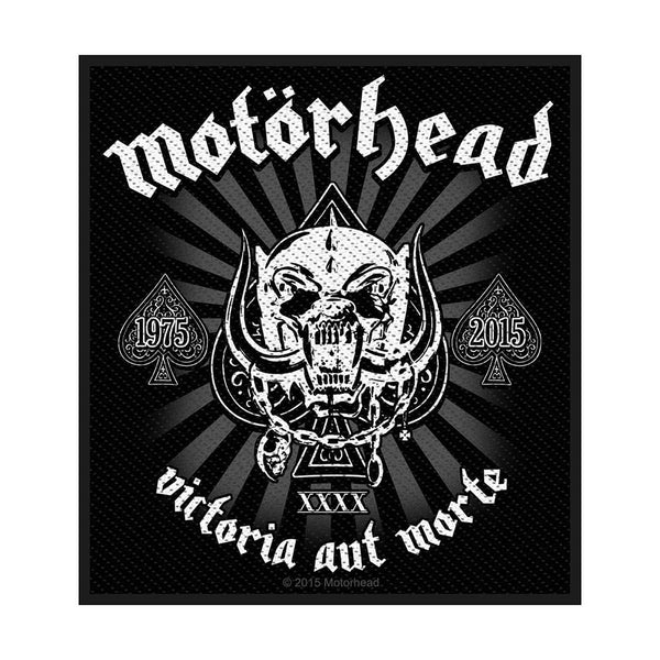 MOTORHEAD PATCH: VICTORIA AUT MORTE 1975 - 2015 - SP2831