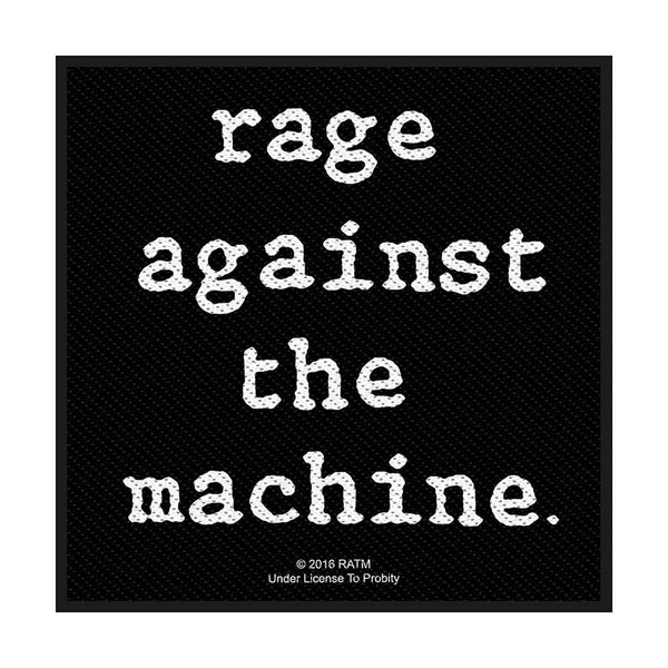 RAGE AGAINST THE MACHINE PATCH: LOGO SP2858