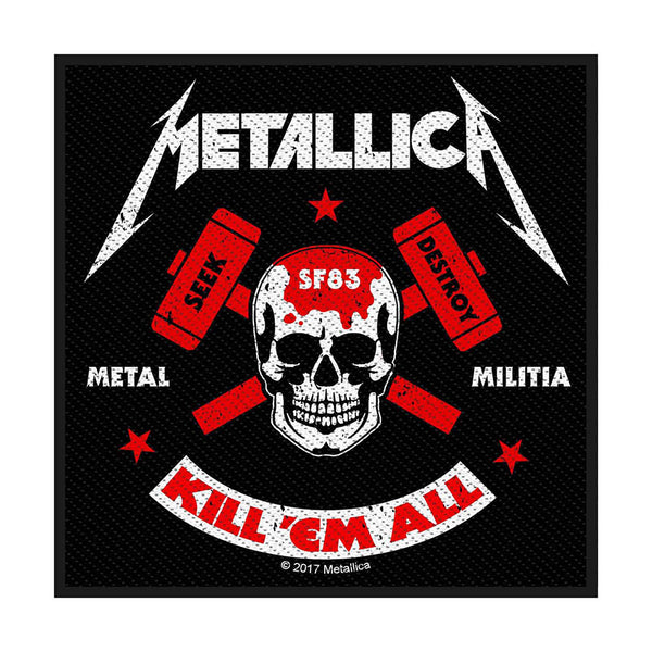 METALLICA PATCH: METAL MILITIA SP2935 – Music Nostalgia