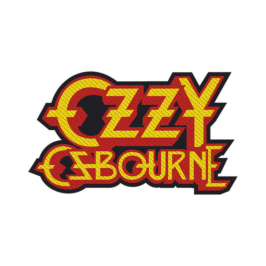 OZZY OSBOURNE PATCH: LOGO CUT-OUT