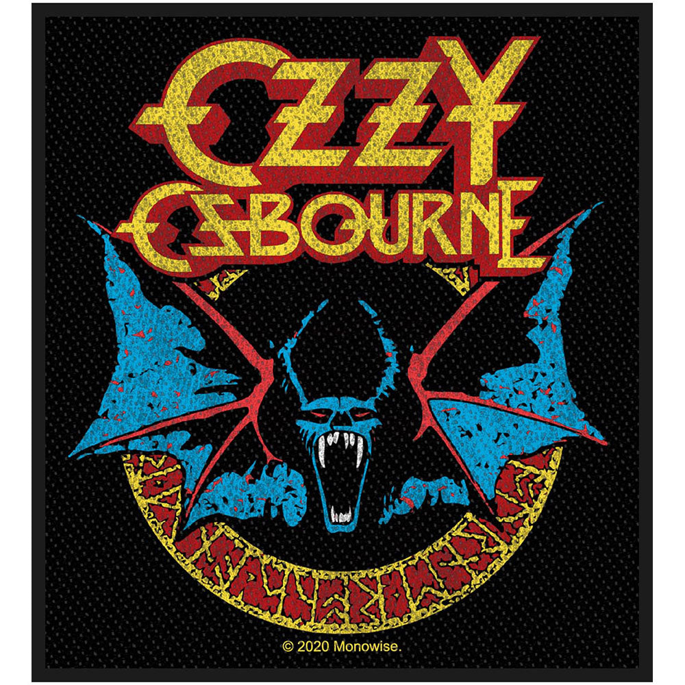 OZZY OSBOURNE PATCH: BAT
