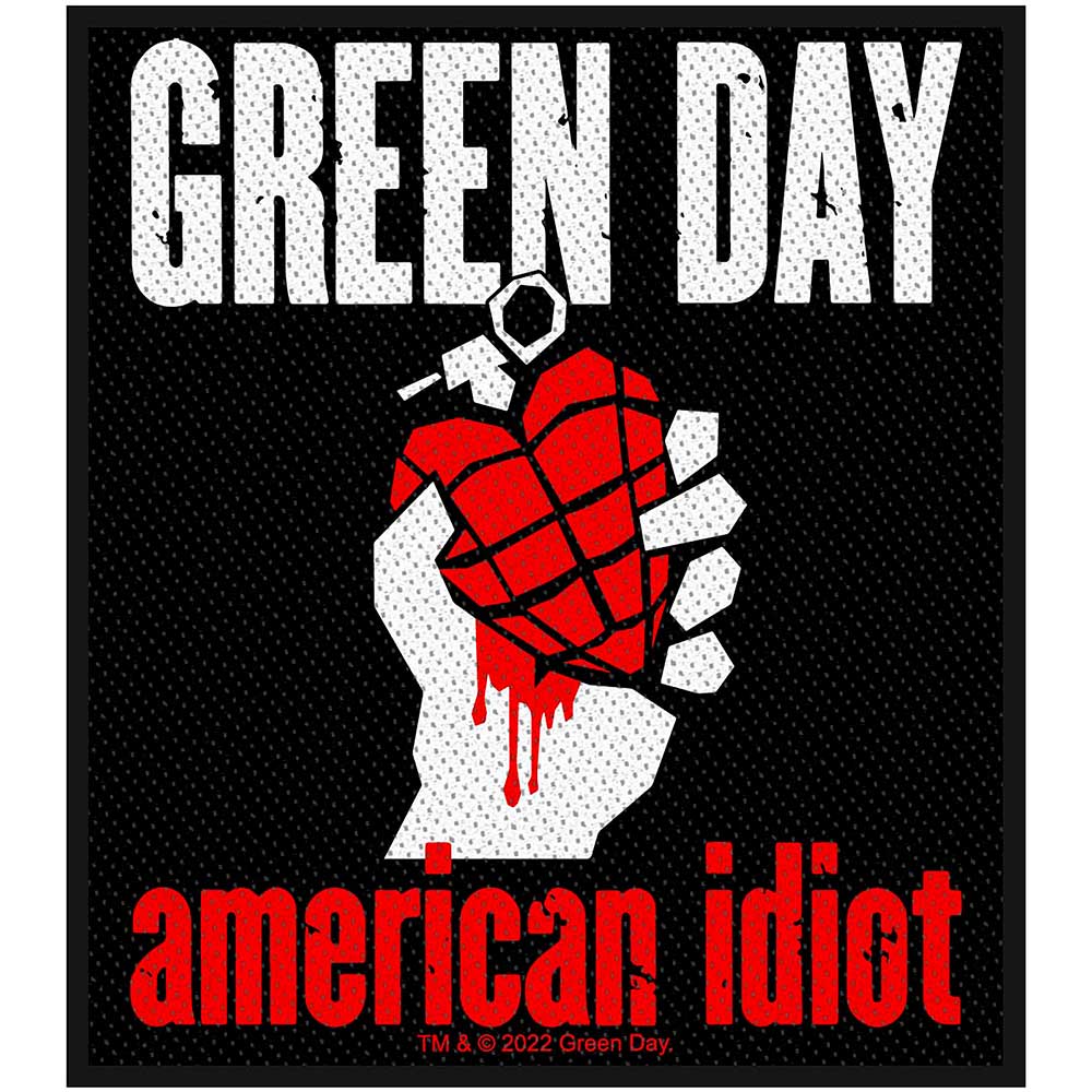 GREEN DAY PATCH: AMERICAN IDIOT