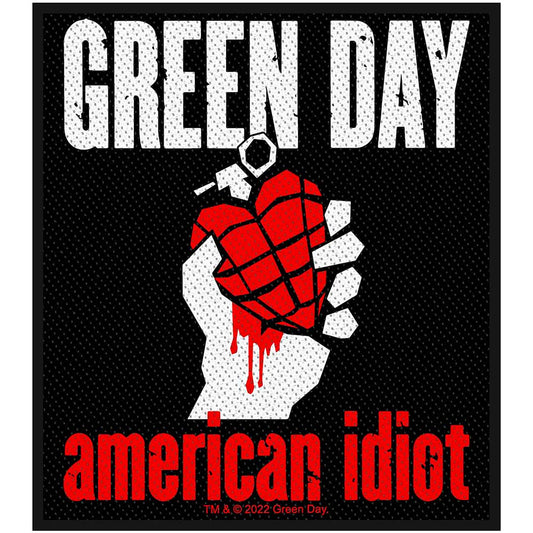GREEN DAY PATCH: AMERICAN IDIOT