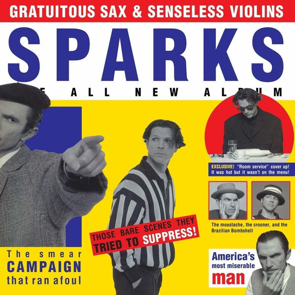 Sparks Gratuitous Sax & Senseless Violins LP (WARNER)