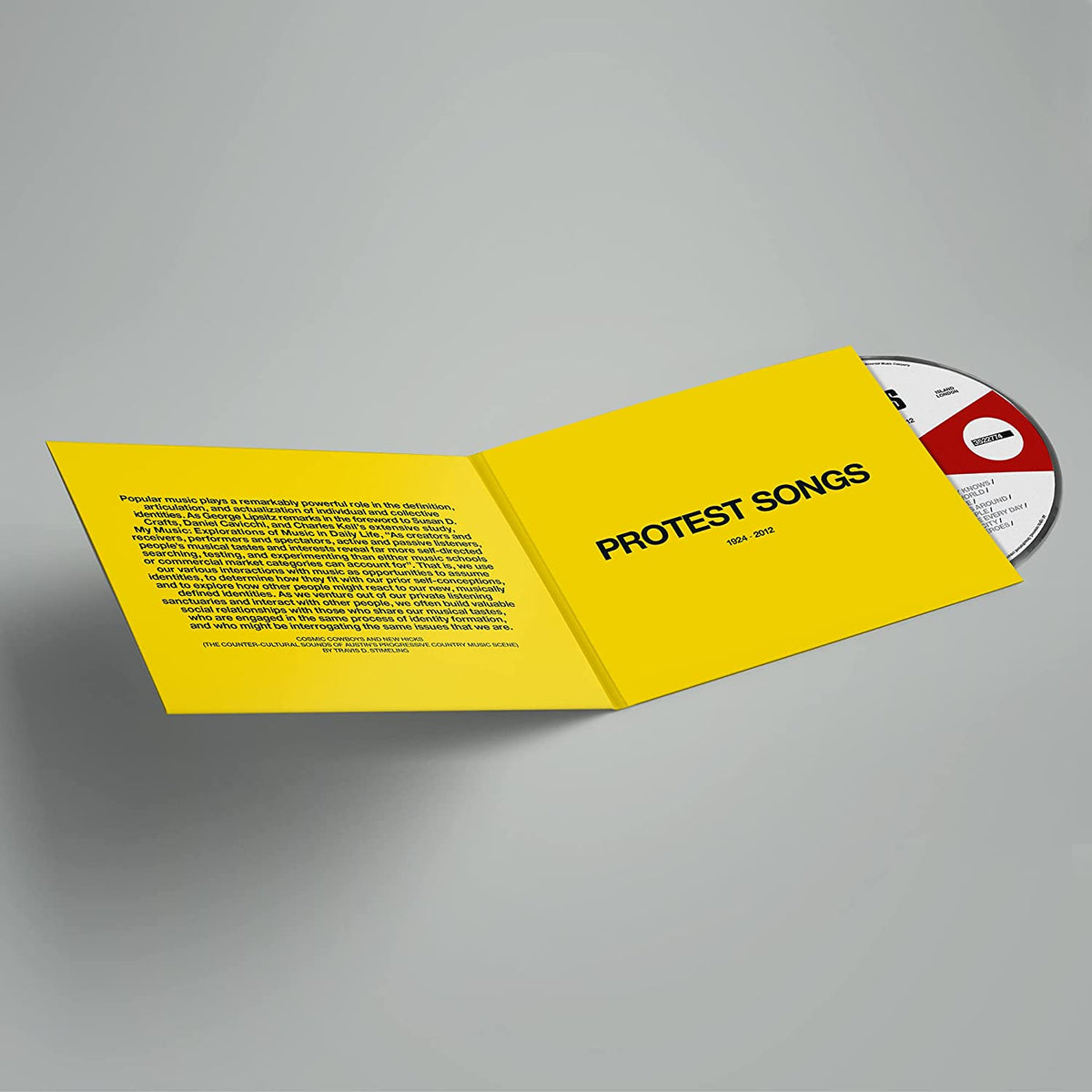 The Specials – Protest Songs 1924-2012 - CD ALBUM - NEW