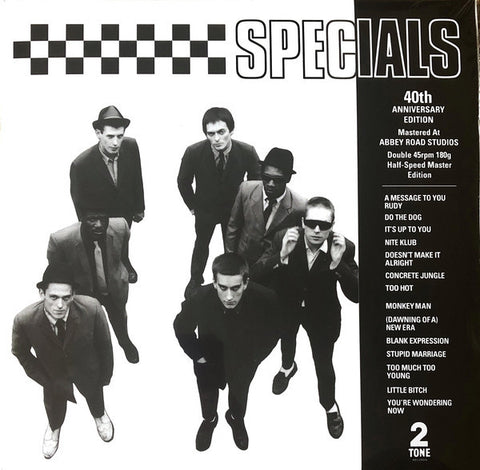 Specials Specials 2 x 180 GRAM LP SET 40th ANNIVERSARY EDITION - 2 TONE (WARNER)