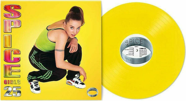 Spice Girls – Spice - YELLOW COLOURED VINYL LP - SPORTY SPICE