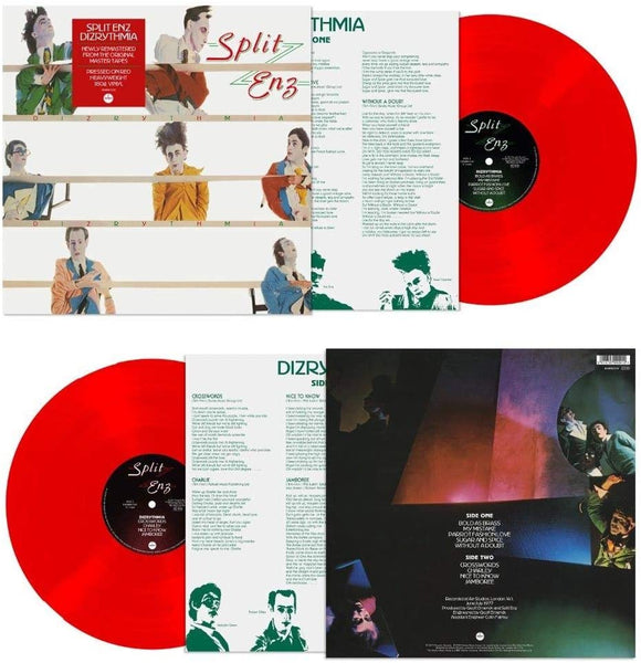 Split Enz ‎– Dizrythmia - RED COLOURED VINYL 180 GRAM LP