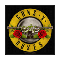 GUNS N' ROSES PATCH: BULLET LOGO SPR2619