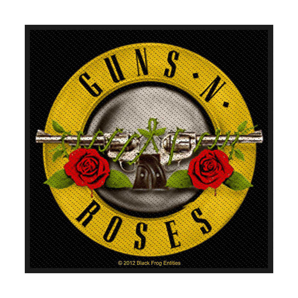 GUNS N' ROSES PATCH: BULLET LOGO SPR2619