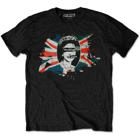 THE SEX PISTOLS T-SHIRT: GOD SAVE THE QUEEN LARGE SPTS11MB03