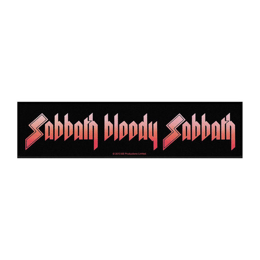 BLACK SABBATH PATCH: SABBATH BLOODY SABBATH