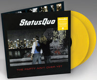 status quo the party ain't over 2 x YELLOW VINYL LP SET