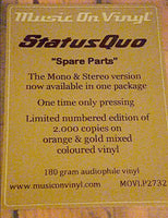 Status Quo ‎– Spare Parts 2 x ORANGE & GOLD COLOURED VINYL 180 GRAM LP SET