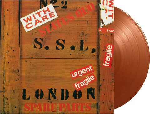 Status Quo ‎– Spare Parts 2 x ORANGE & GOLD COLOURED VINYL 180 GRAM LP SET