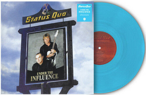 status quo under the influence BLUE VINYL LP