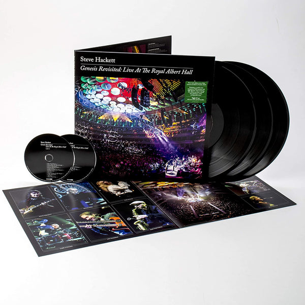 Steve Hackett ‎Genesis Revisited: Live At The Royal Albert Hall 3 x VINYL LP & 2 x CD BOX SET