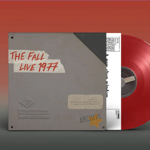 The Fall – Live 1977 - RED COLOURED VINYL LP (RSD23)