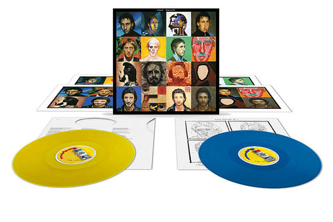The Who	Face Dances 2 x YELLOW & BLUE COLOURED VINYL LP SET