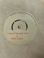 Thin Lizzy Whisky in the Jar 7" WHITE LABEL TEST PRESSING