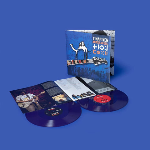 Tinariwen ‎– Amassakoul 2 x INDIGO BLUE COLOURED VINYL LP SET