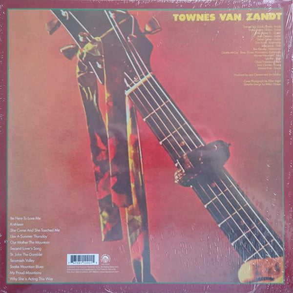 Townes Van Zandt ‎– Our Mother The Mountain - VINYL LP