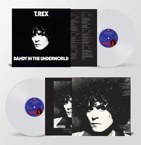 T. Rex ‎– Dandy In The Underworld CLEAR COLOURED VINYL 180 GRAM LP