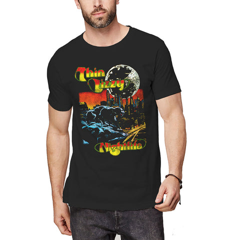 THIN LIZZY TEE: NIGHTLIFE COLOUR SMALL TLTS03MB01