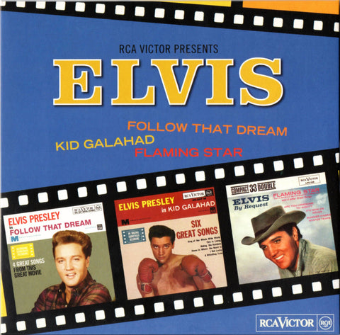 Elvis Presley – Follow That Dream / Kid Galahad / Flaming Star CARD COVER CD