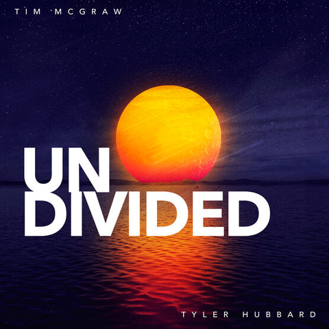 Tim McGraw, Tyler Hubbard  Undivided ORANGE COLOURED 12" VINYL