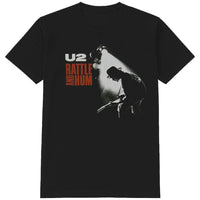 U2 RATTLE AND HUM UNISEX TEE BLACK XLARGE U2TS04MB04