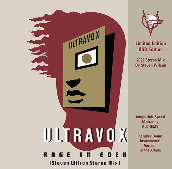 Ultravox – Rage In Eden - 2 x  CLEAR COLOURED 180 GRAM VINYL LP SET