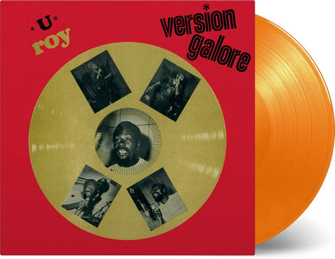 U-Roy ‎– Version Galore ORANGE COLOURED VINYL 180 GRAM LP NUMBERED
