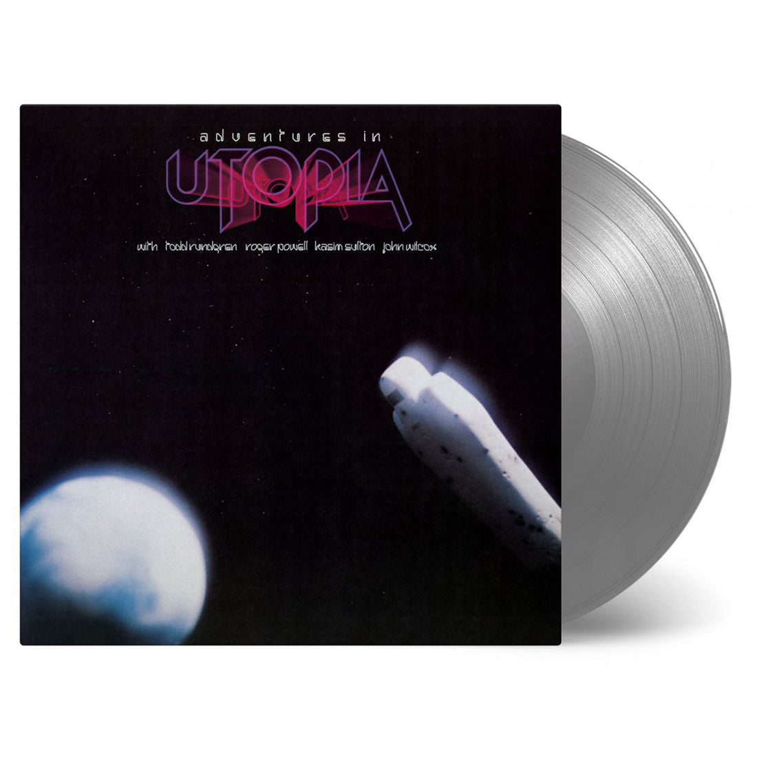Utopia – Adventures In Utopia SILVER COLOURED VINYL NUMBERED 180 GRAM LP